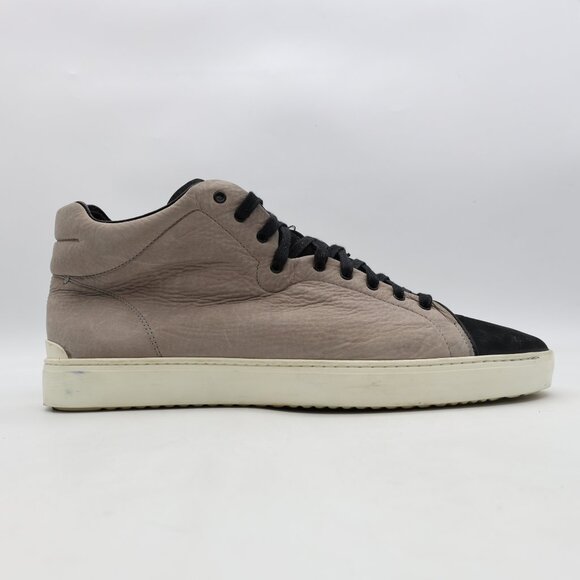 Rag & Bone Kent Black/Grey Leather Sneakers Men\'s Size EU 46 Casual Shoes main image 5